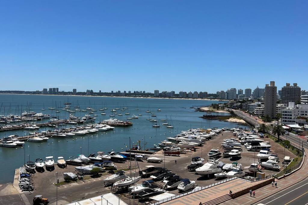 Apartamento Moderno Con Excelente Vista Al Puerto Daire Punta del Este Dış mekan fotoğraf